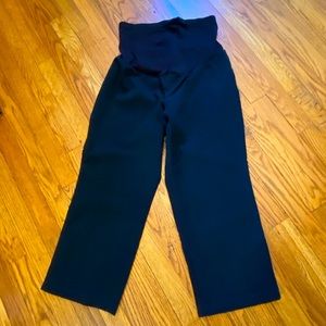 Motherhood Maternity Black Capris